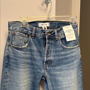Women’s Madewell The Dean Easy Straight Jean